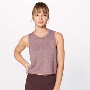Lululemon Box it Out Crop Tank